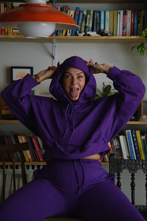 Trackie Trousers 3.0 in T.Purple LImited Edition! - Manners London