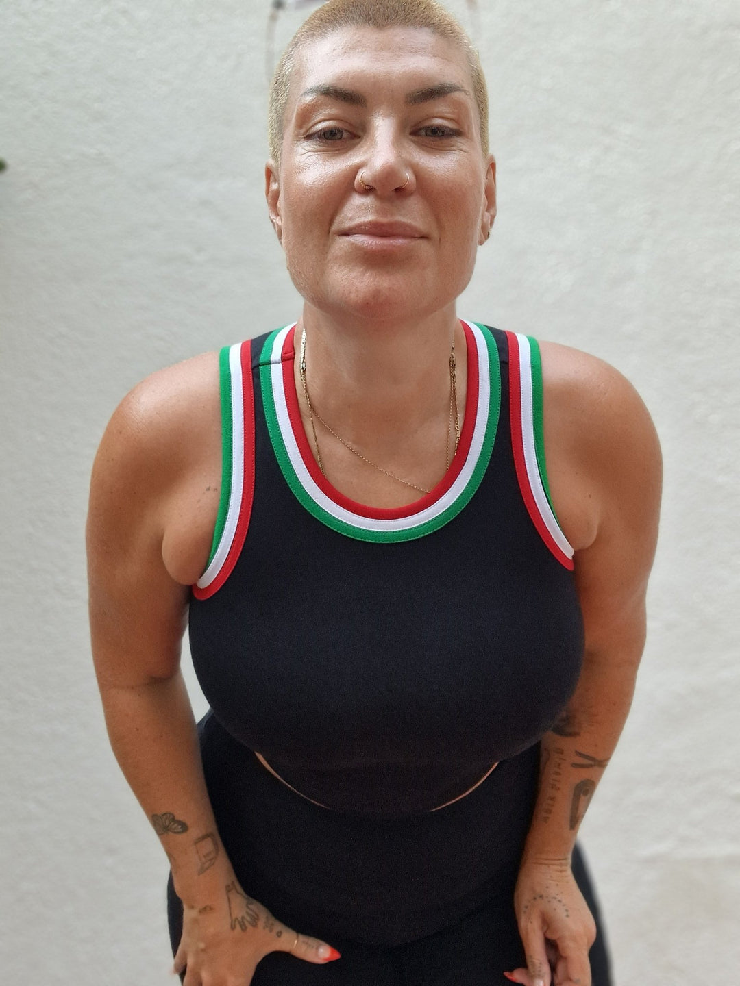 Watermelon Iva Top Crop - Manners London