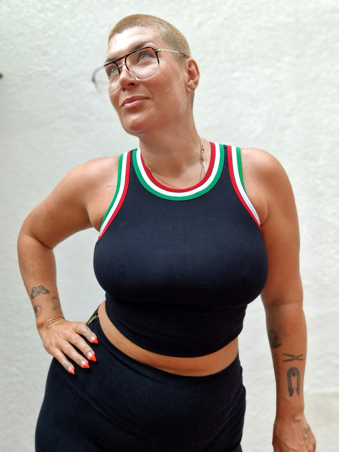 Watermelon Iva Top Crop - Manners London
