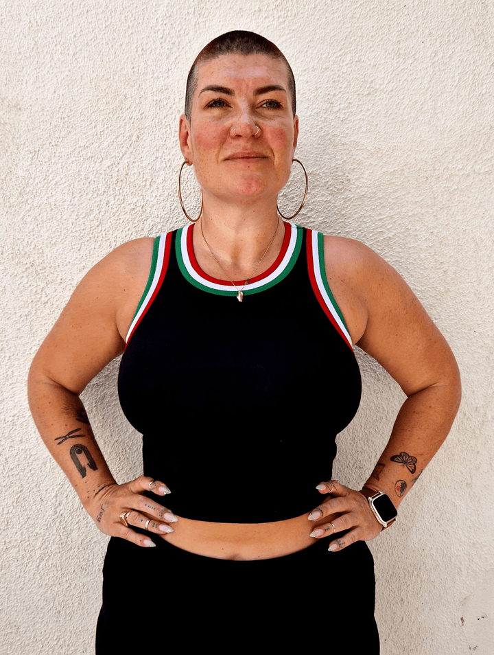 Watermelon Iva Top Crop - Manners London