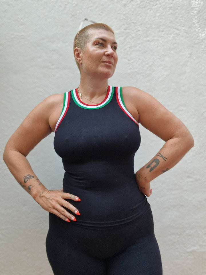 Watermelon Iva Top Full Length - Manners London