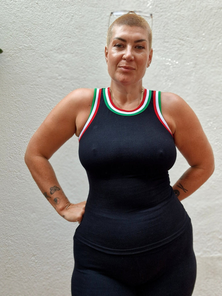 Watermelon Iva Top Full Length - Manners London