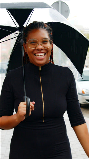 Zip Jumpsuit in Black - Manners London