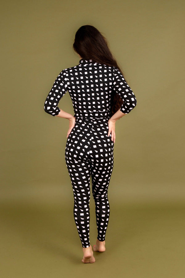 Zip Jumpsuit in Esk - Manners London