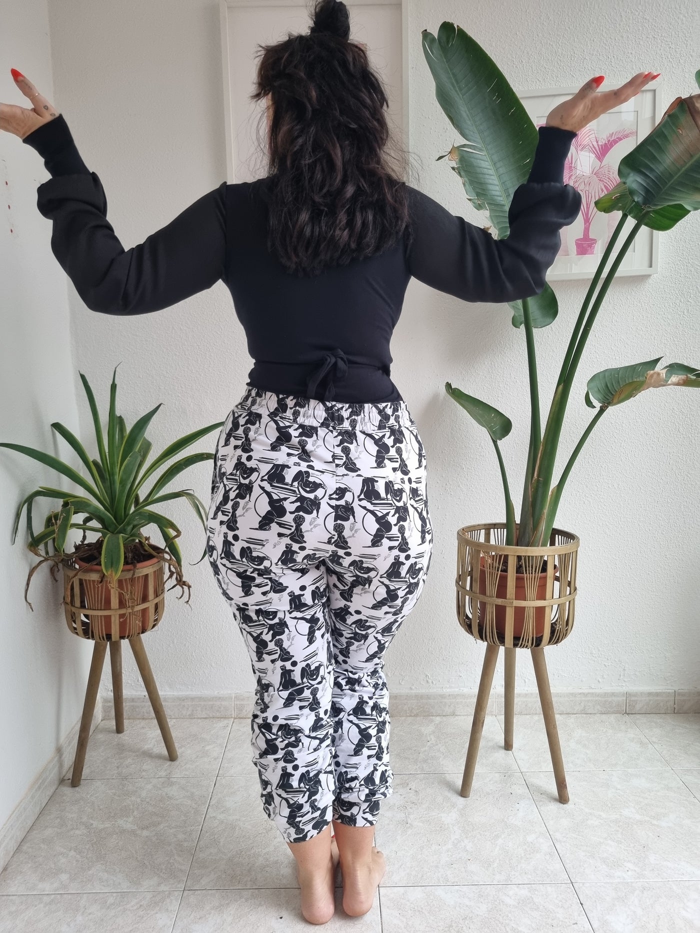 Chiffi Ballet Wrap in Black
