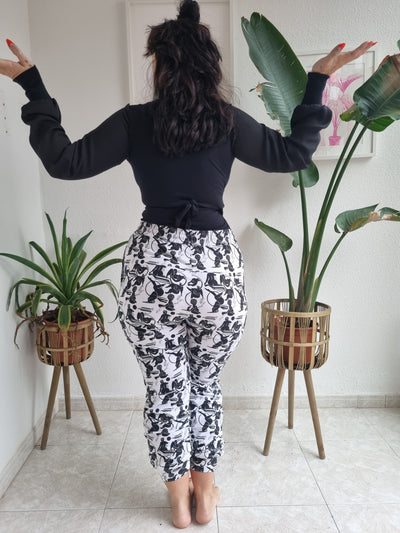 Chiffi Ballet Wrap in Black