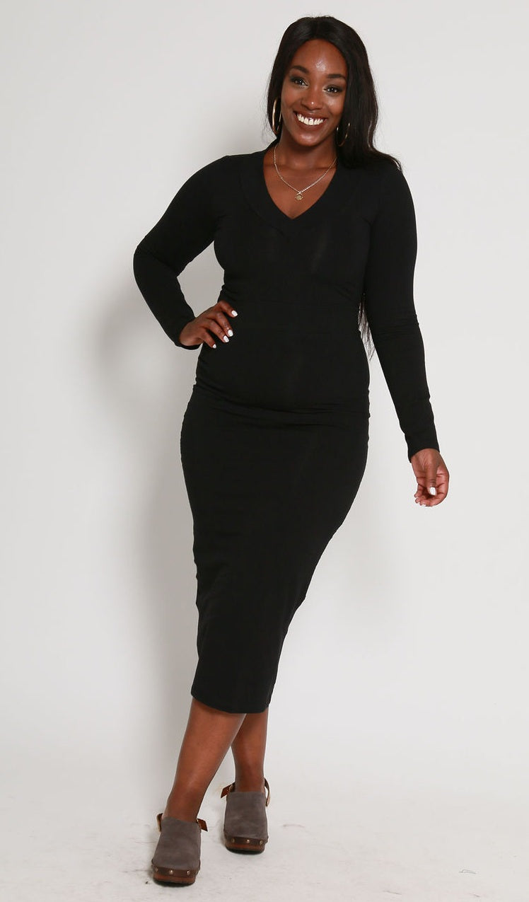 Badan Dress in Black