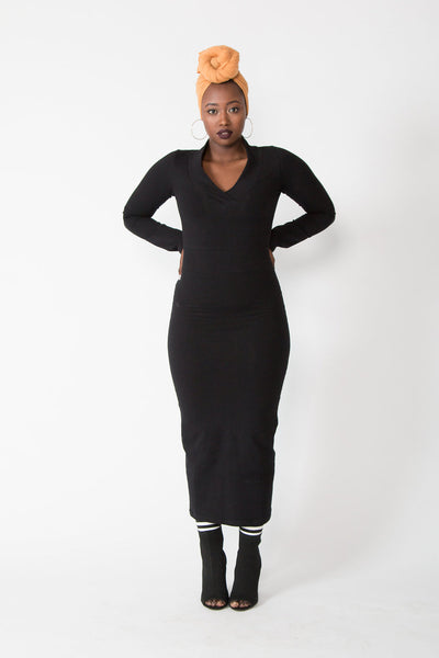 Badan Dress in Black