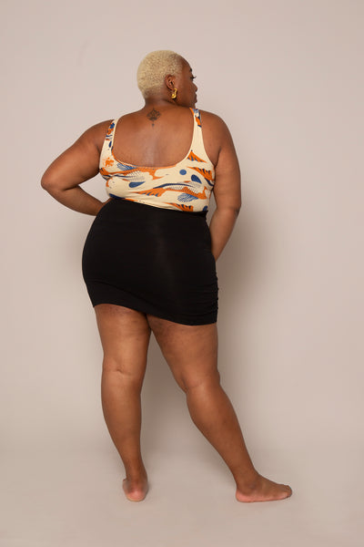 Basti Mini Skirt in Black