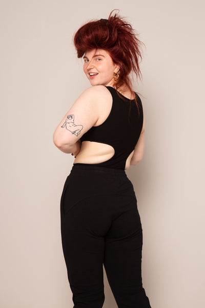 Tutti Body Suit in Black