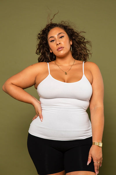 Scoop Full Length Vest in White