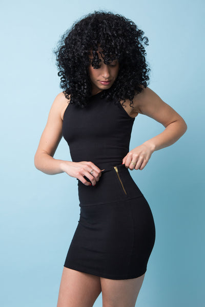 Basti Mini Skirt in Black