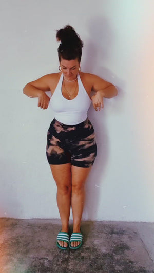 Halter Full Length Top in White