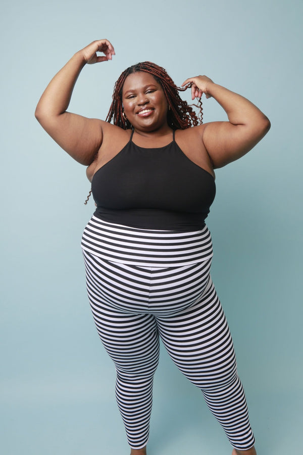 EKA Racer Crop in Black - Manners London