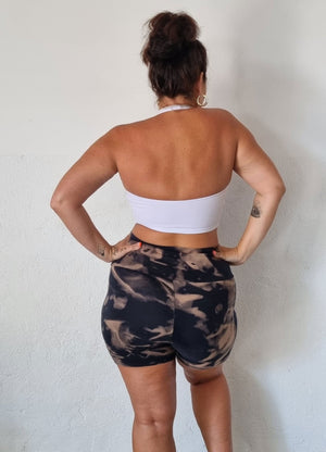 Halter crop top in White - Manners London