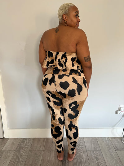 Diida crop top in New Leopard