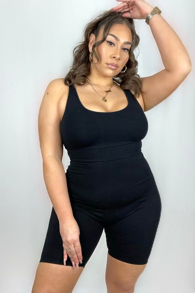 Api Playsuit in Black
