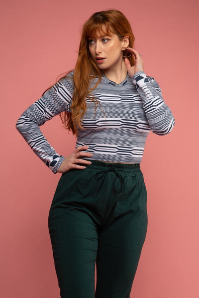 Leki Crop Top in Kentii