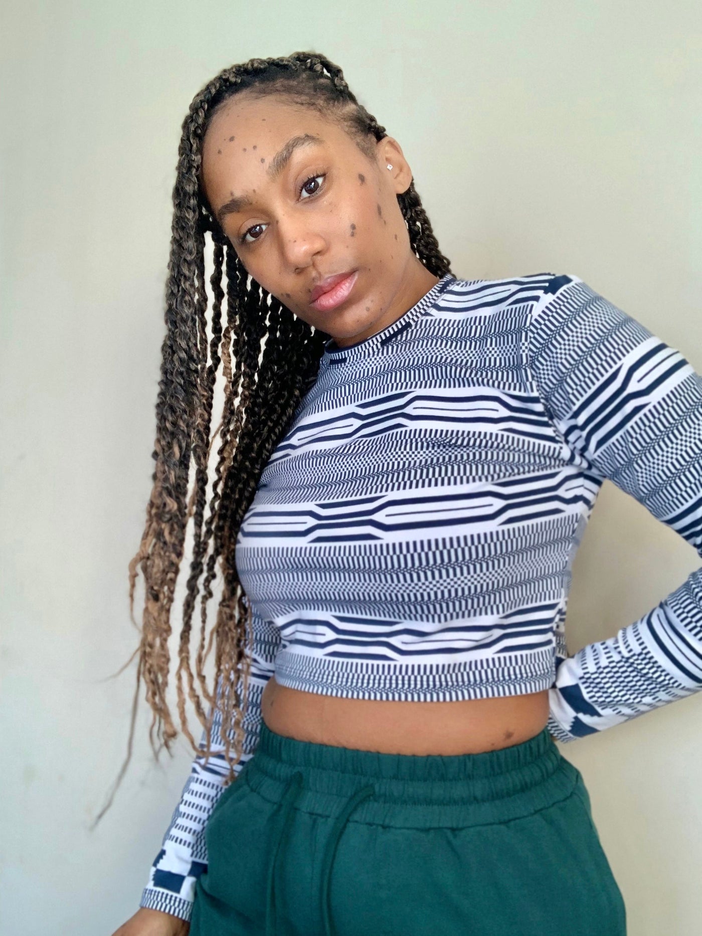 Leki Crop Top in Kentii