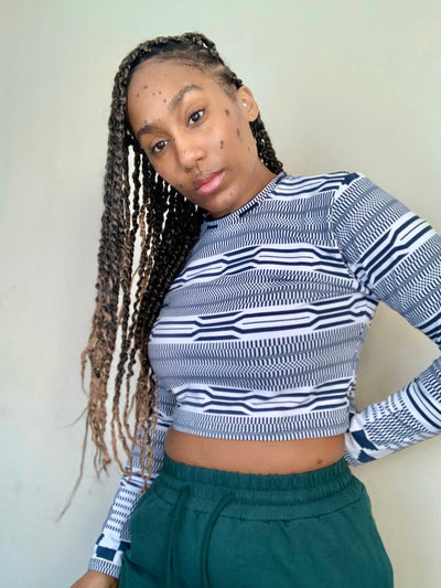 Leki Crop Top in Kentii