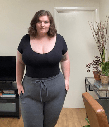 Reversible Full Length Tee in Black - Manners London