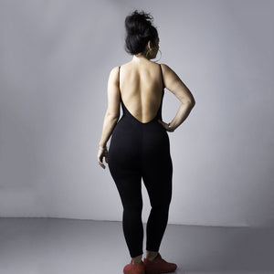 Santai Jumpsuit in Black - Manners London