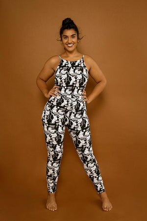 Santai Jumpsuit in Libre - Manners London