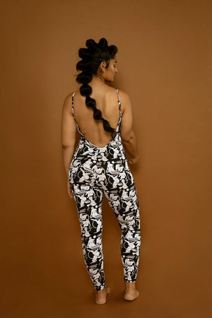 Santai Jumpsuit in Libre - Manners London