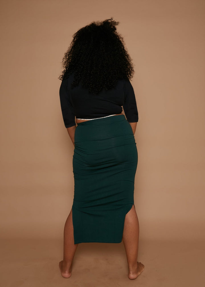Zaba Crop Top in Black - Manners London